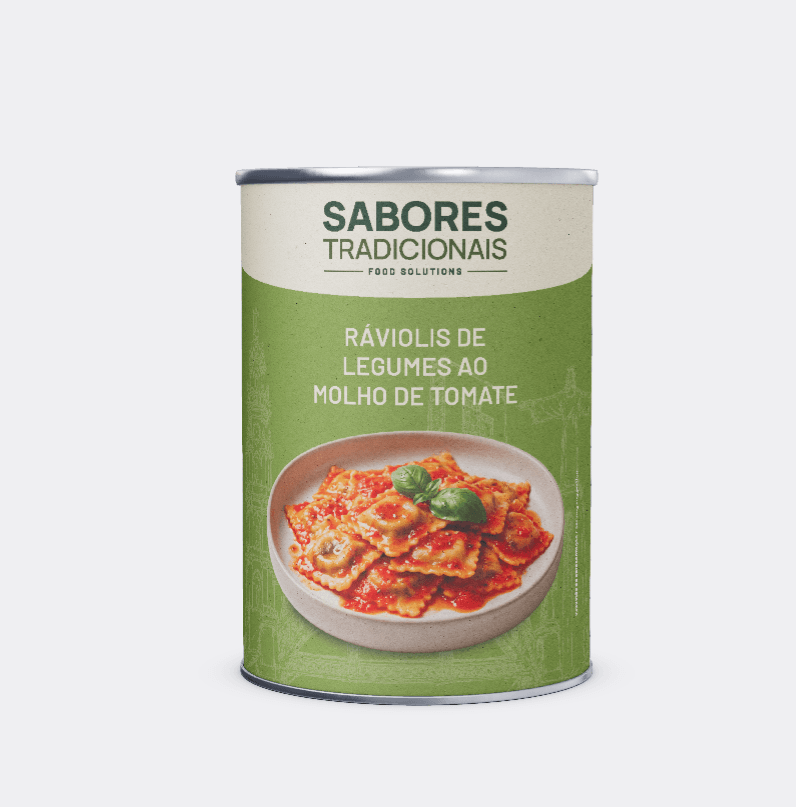 Vegetable Ravioli in Tomato Sauce